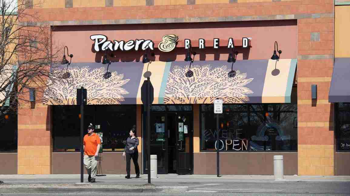 a Panera Bread storefront