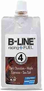 B-LINE Natural Energy (racingFUEL - Dark Chocolate Espresso, 10 Count) Gluten Free, All Natural, Only 4 Ingredients to Assist in replenishing Electrolytes