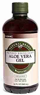 Natural Brand Aloe Vera Gel, 32 fl. oz, Supports Digestive Health