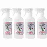 Rebel Green Natural All-Purpose Cleaner Spray - Kid Safe, Pet Safe, Non-Toxic Multi-Surface Cleaner - Lavender & Grapefruit, 16 Ounce Bottle (Pack of 4)