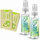 Calyptus Eyeglass Lens Cleaner Spray Care Kit | Proudly USA Made | Natural, Plant Based, Non-Toxic | Alcohol VOC Free | AR Safe | Ultra Effective for Coated Lenses | 4 oz + 2 Calyptus Cleaning Cloths