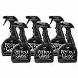 HOPE'S Perfect Glass Cleaning Spray, Window, Stove Top, Mirror Cleaner, Streak-Free, Less Wiping, No Residue, 32 Ounce, 6 Pack (32PG6- 6 pk)