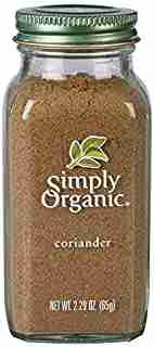 Simply Organic Ground Coriander Seed, Certified Organic | 2.29 oz | Coriandrum sativum L.