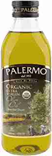 Palermo Premium Organic Extra Virgin Olive Oil, Cold-Pressed Within 4 Hours, Unrefined, Kosher, Gluten-Free, 17 oz
