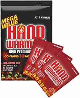 HOTNWARMER Disposable Hand Warmers – Disposable 40 Count Pocket Hand Warmers – Heat Pads for Hands When Hiking, Skiing or Walking – Pocket Heat Pads Providing up to 18 Hours Warmth per Pair