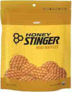 Honey Stinger Organic Mini Waffles, Honey, Sports Nutrition, 5.3 Ounce (Pack of 1)
