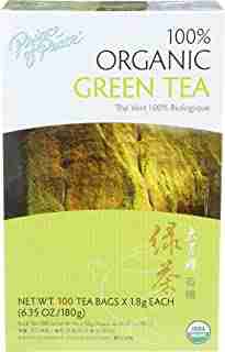 Prince of Peace Organic Green Tea 100 Tea Bags - 2 pack