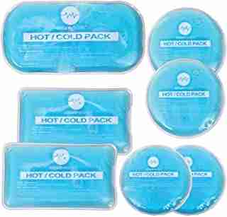 Reusable Hot and Cold Gel Ice Packs for Injuries | Cold Compress, Ice Pack, Gel Ice Packs, Cold Pack, Gel ice Pack, Cold Packs for Injuries | 7 Pack