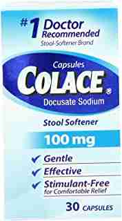 Colace 100mg, 30-count Boxes (Pack of 2)